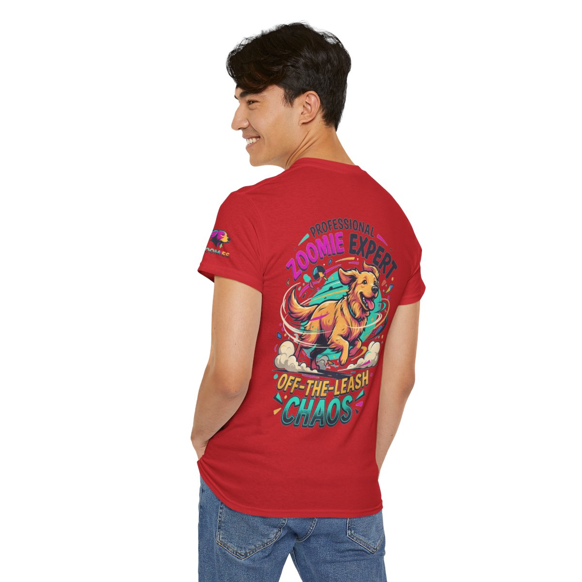 Color: Red | Professional Zoomie Expert Premium Graphic Tee