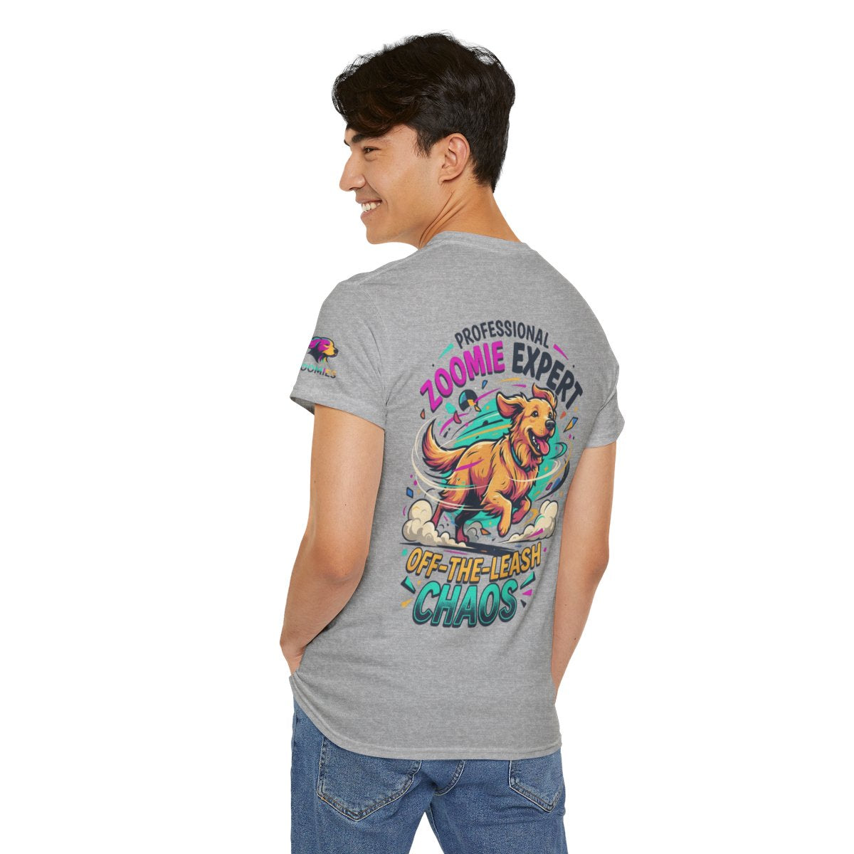 Color: Sport Grey | Professional Zoomie Expert Premium Graphic Tee