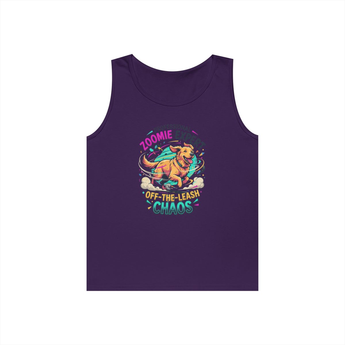 Color: Purple | Professional Zoomie Expert Tank Top