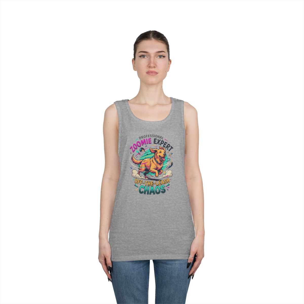 Color: Sport Grey | Professional Zoomie Expert Tank Top