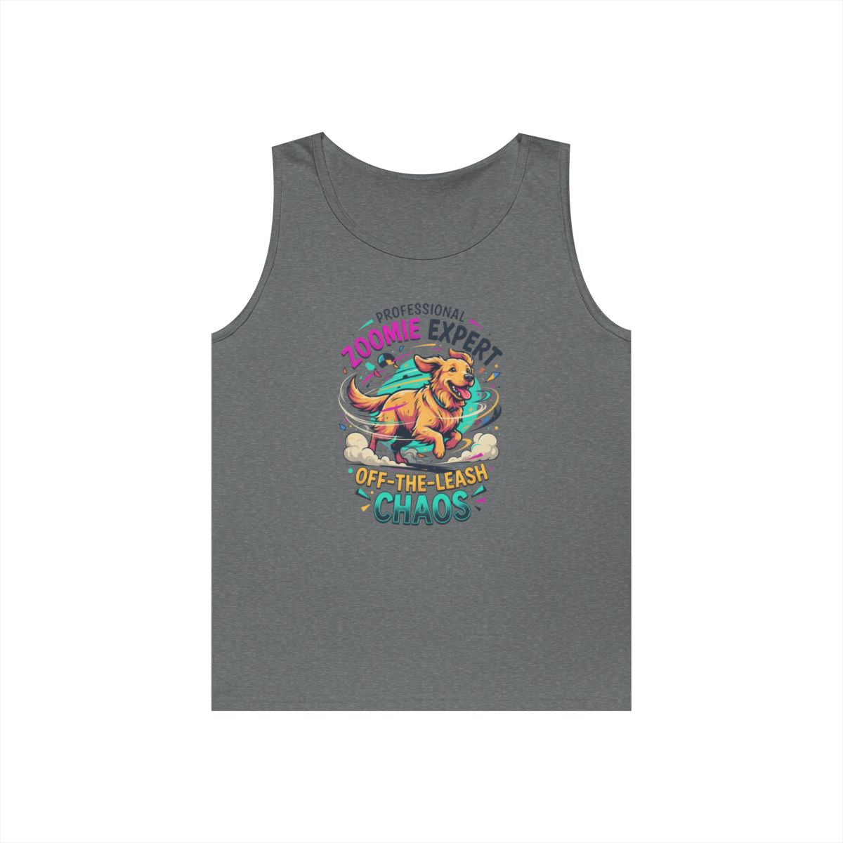 Color: Graphite Heather | Professional Zoomie Expert Tank Top