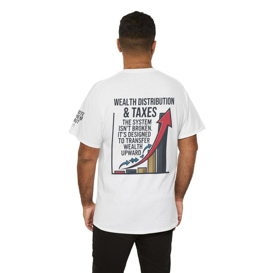Color: White | Protest Series - Follow The Money Premium Graphic Tee