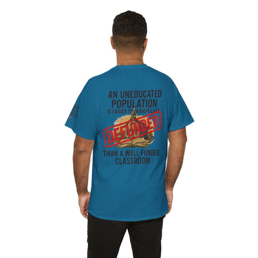 Color: Antique Sapphire | Protest Series - Fund Public Schools Premium Graphic Tee