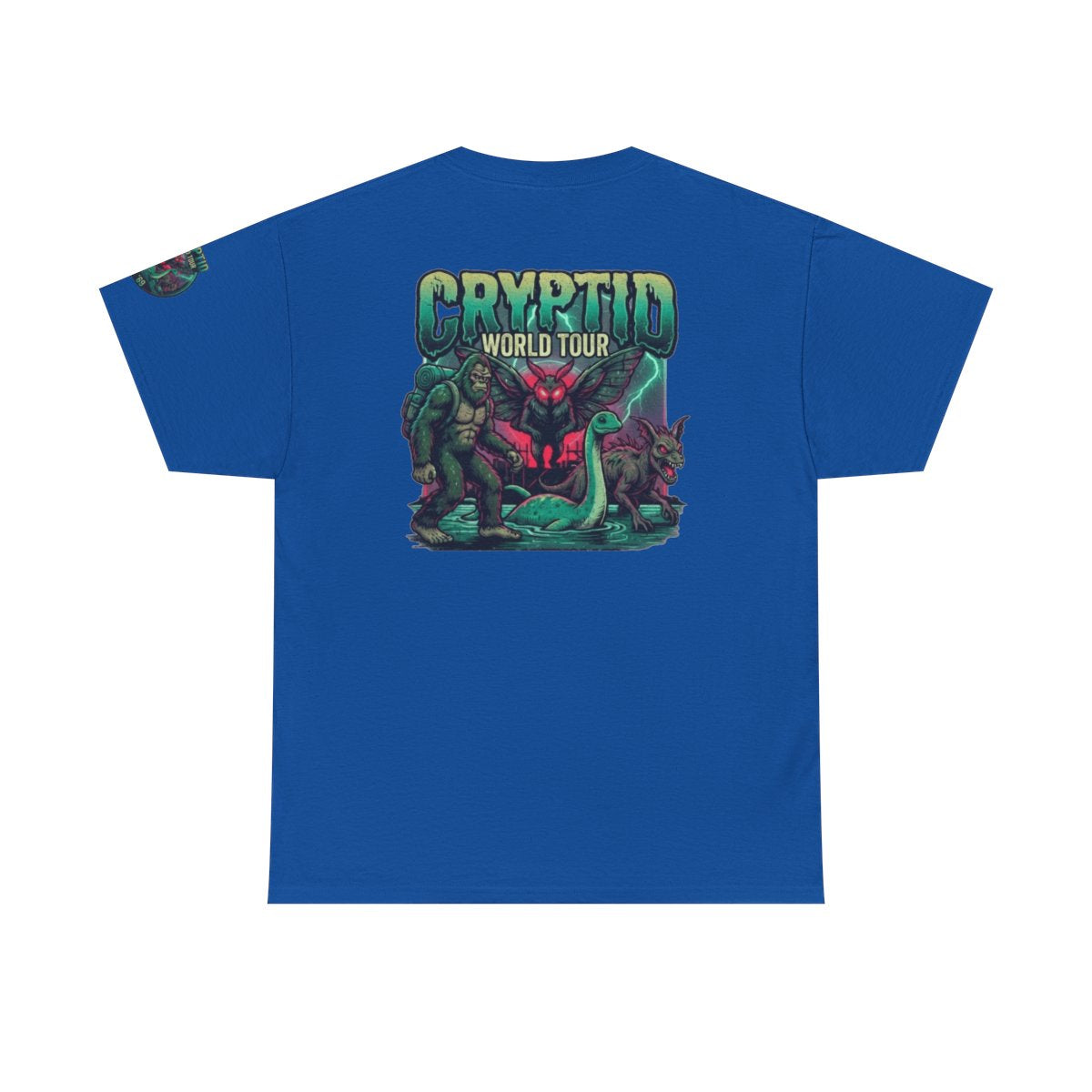 Color: Royal | Puzizia (Global-Cryptid Mashup) Cryptid World Tour Premium Graphic Tee