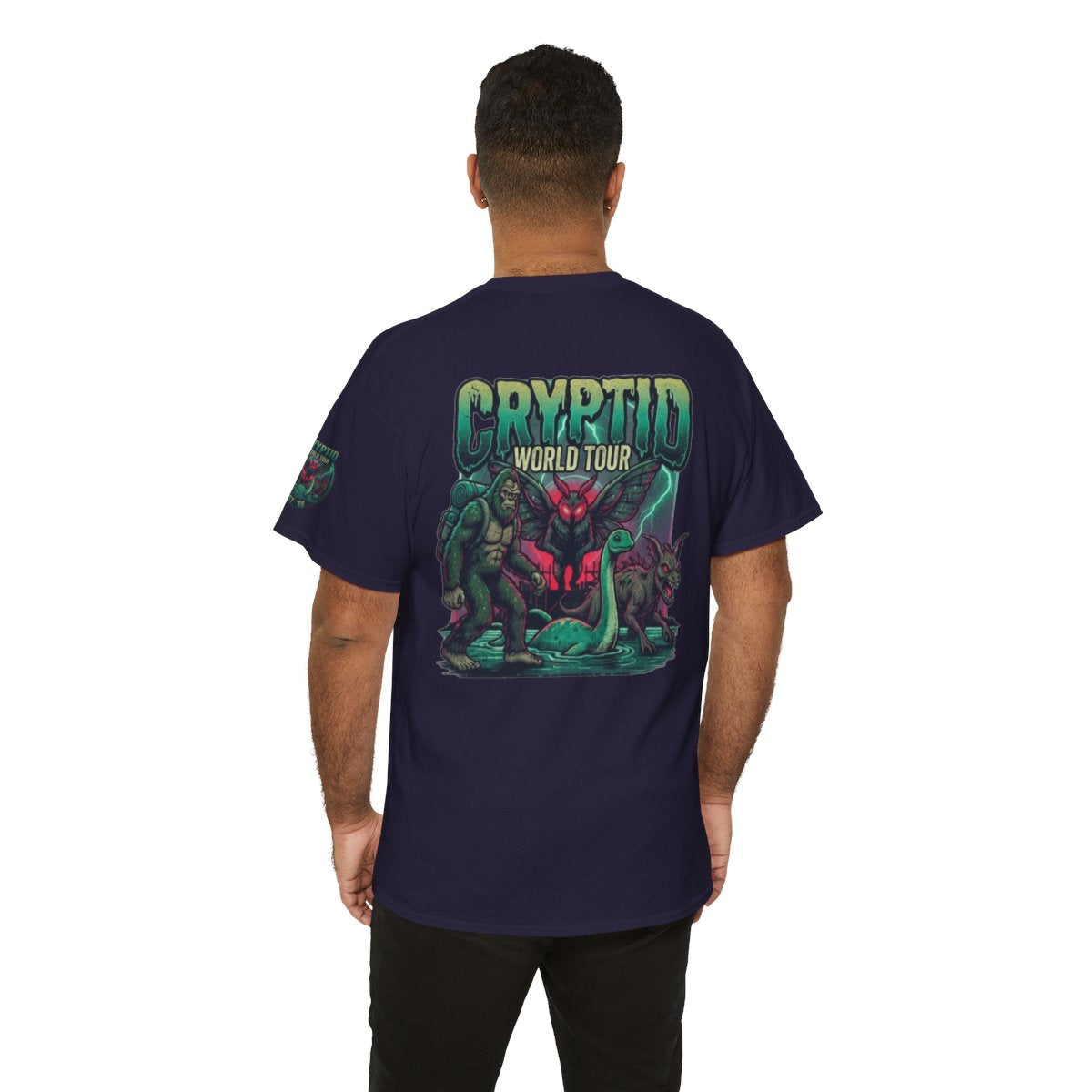 Color: Blackberry | Puzizia (Global-Cryptid Mashup) Cryptid World Tour Premium Graphic Tee