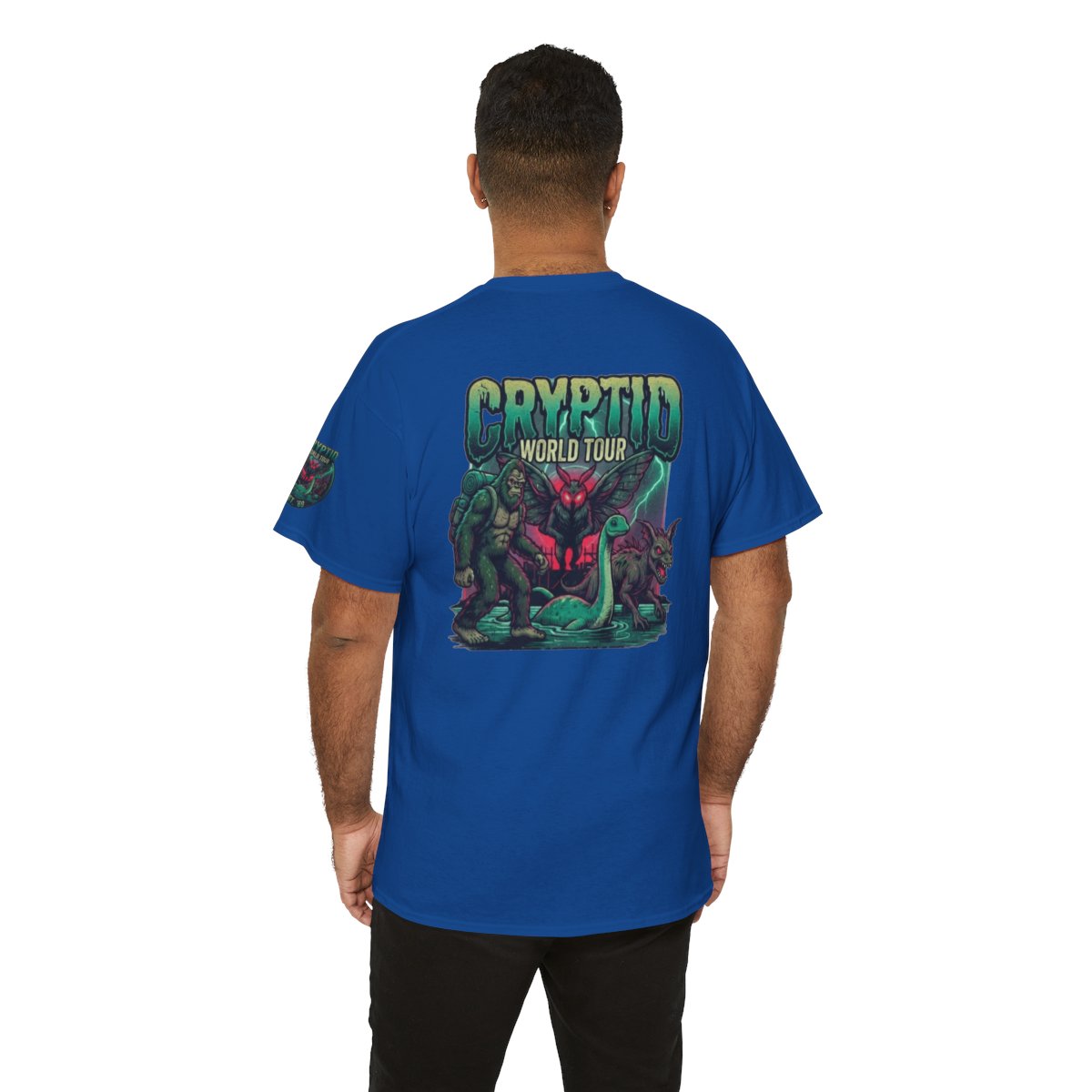 Color: Royal | Puzizia (Global-Cryptid Mashup) Cryptid World Tour Premium Graphic Tee
