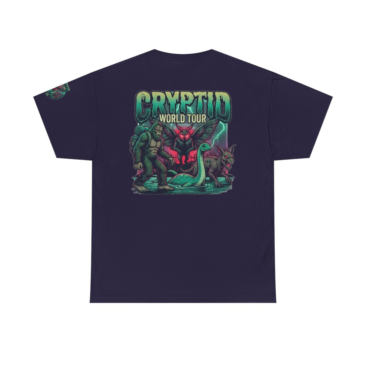 Color: Blackberry | Puzizia (Global-Cryptid Mashup) Cryptid World Tour Premium Graphic Tee