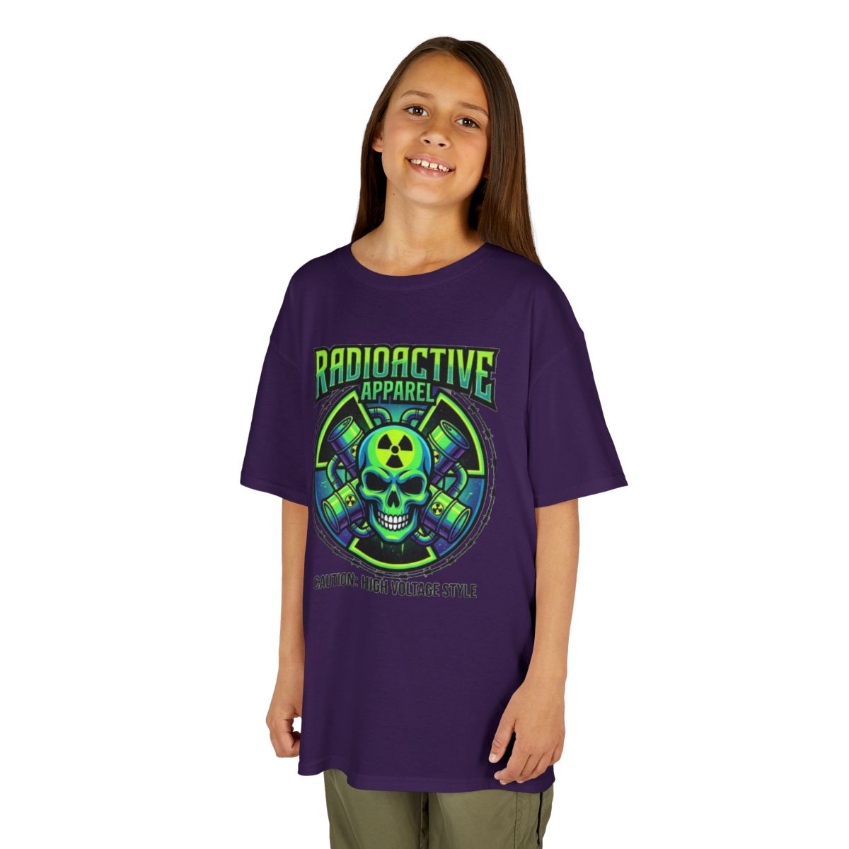 Color: Purple | Radioactive Apparel Kids Tee