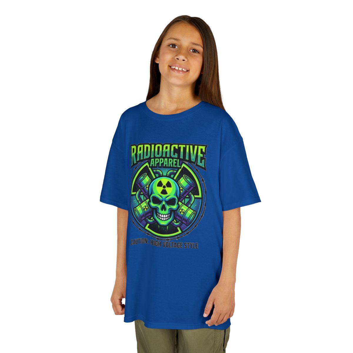 Color: Royal | Radioactive Apparel Kids Tee