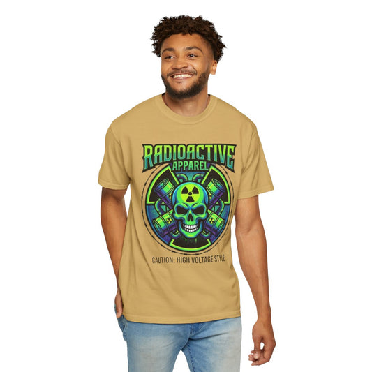Color: Mustard | Radioactive Apparel Unisex Garment-Dyed Tee