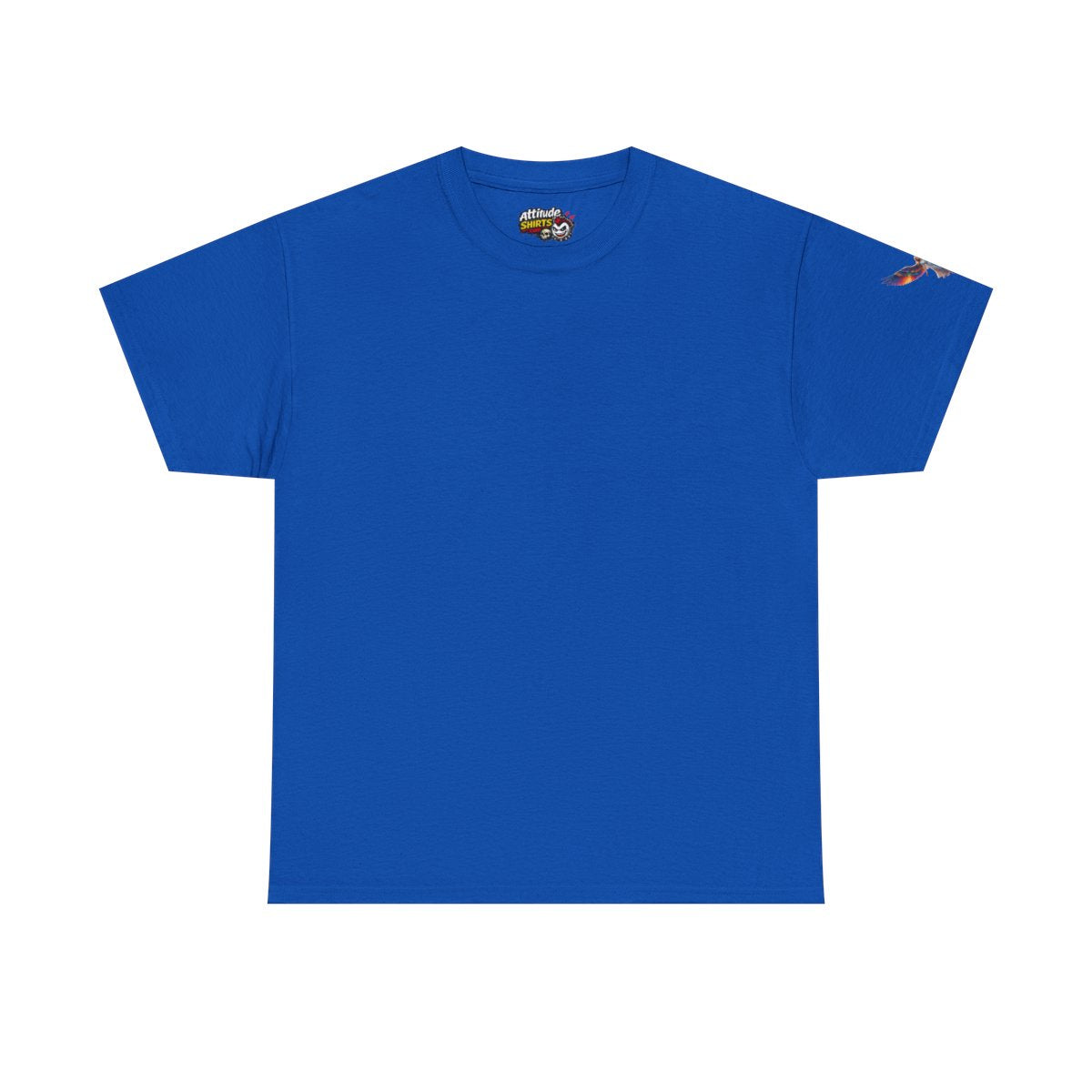 Color: Neon Blue | Rainbow Angel Premium Graphic Tee
