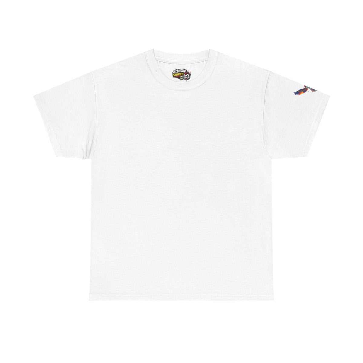Color: White | Rainbow Angel Premium Graphic Tee