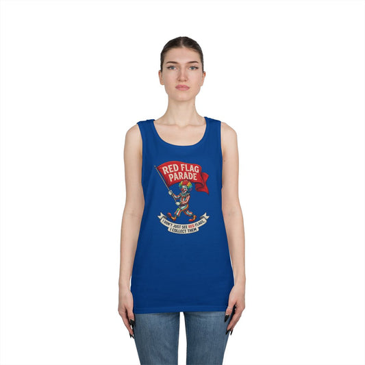 Color: Royal | Red Flag Parade Tank Top