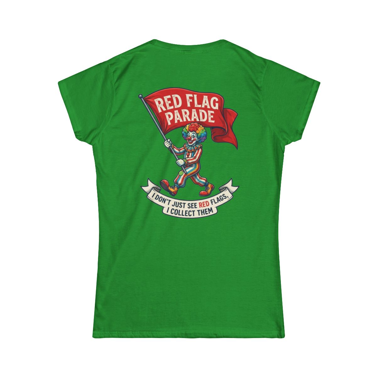Color: Irish Green | Red Flag Parade Women's Tee