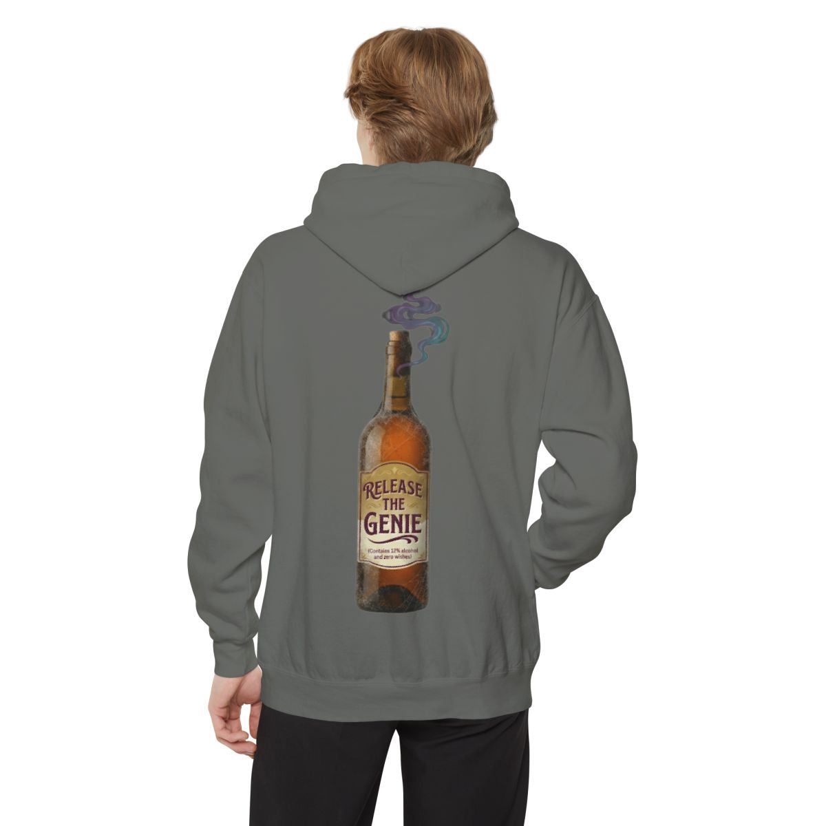 Color: Grey | Release the Genie Garment-Dyed Hoodie