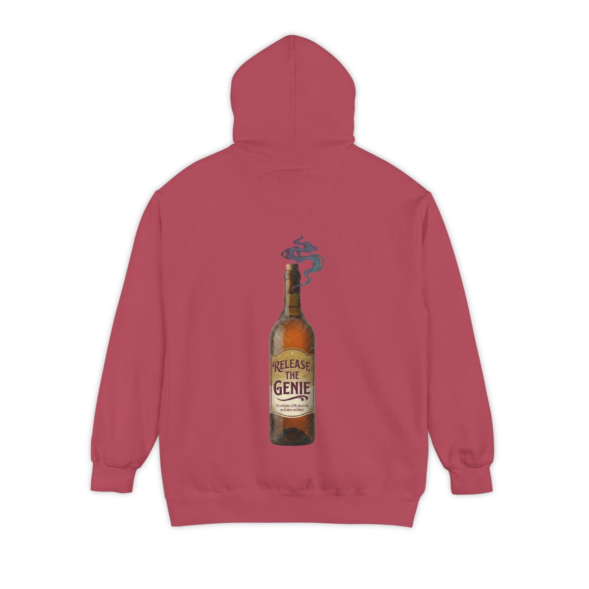 Color: Crimson | Release the Genie Garment-Dyed Hoodie
