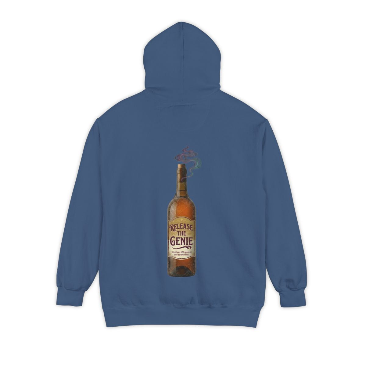 Color: True Navy | Release the Genie Garment-Dyed Hoodie