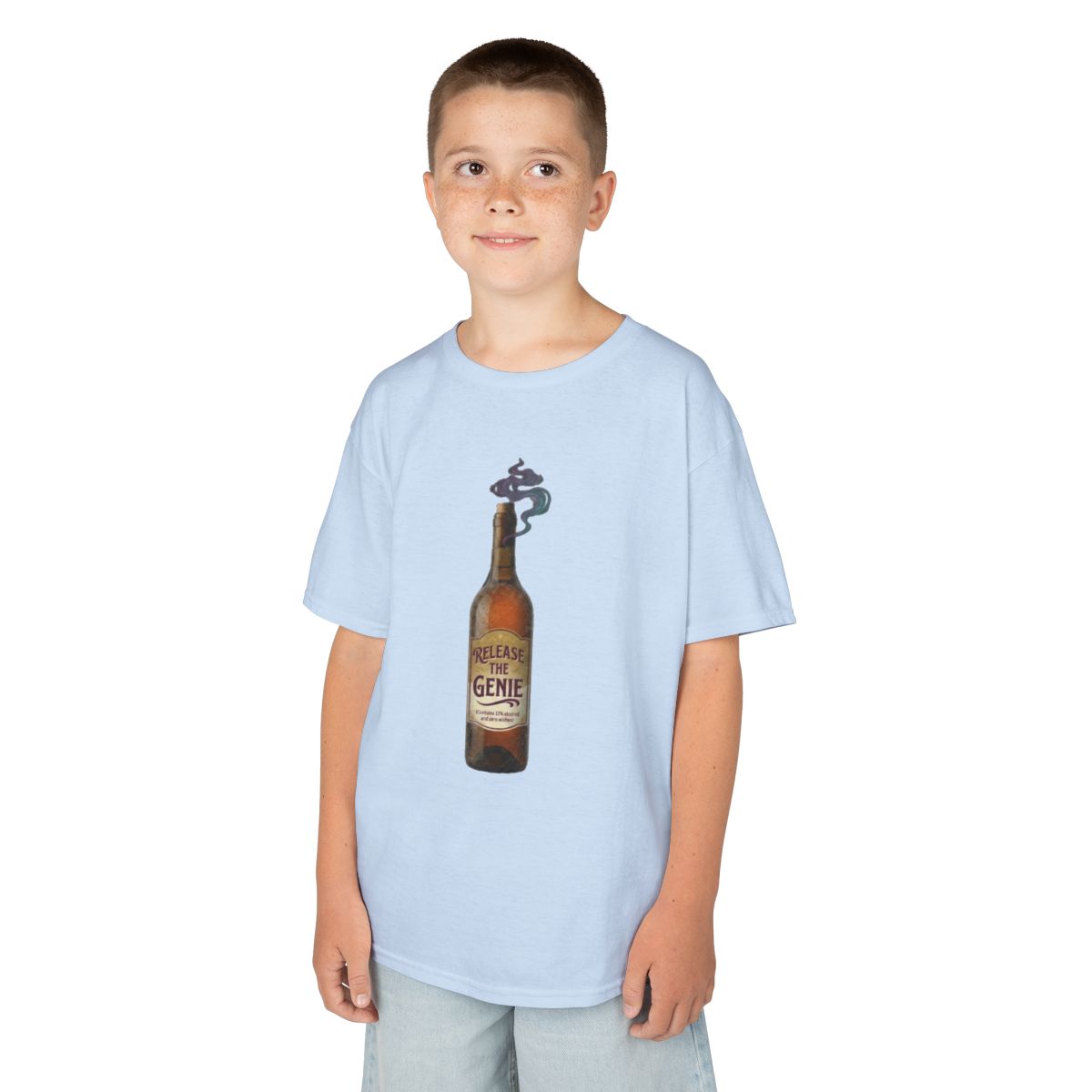 Color: Light Blue | Release the Genie Kids Tee