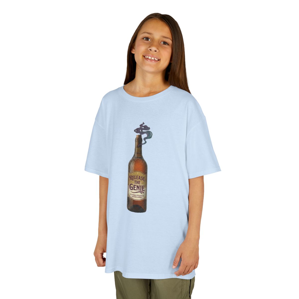 Color: Light Blue | Release the Genie Kids Tee