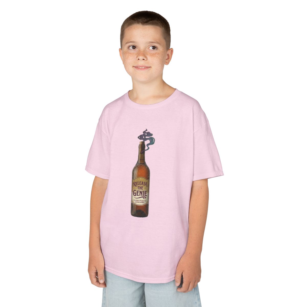 Color: Light Pink | Release the Genie Kids Tee