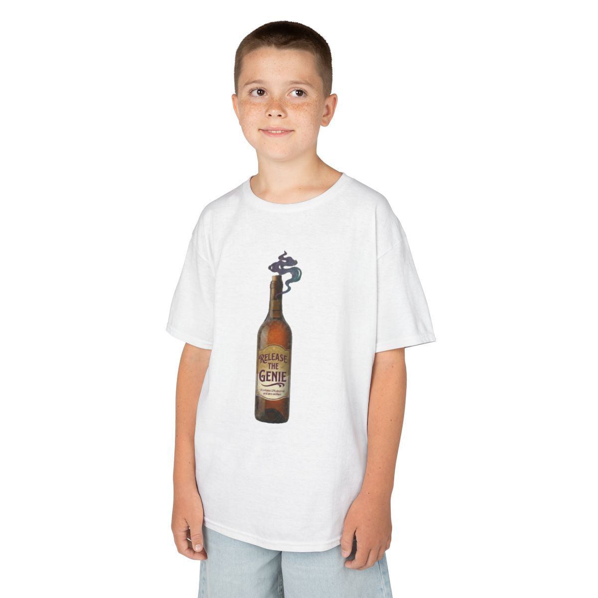Color: White | Release the Genie Kids Tee