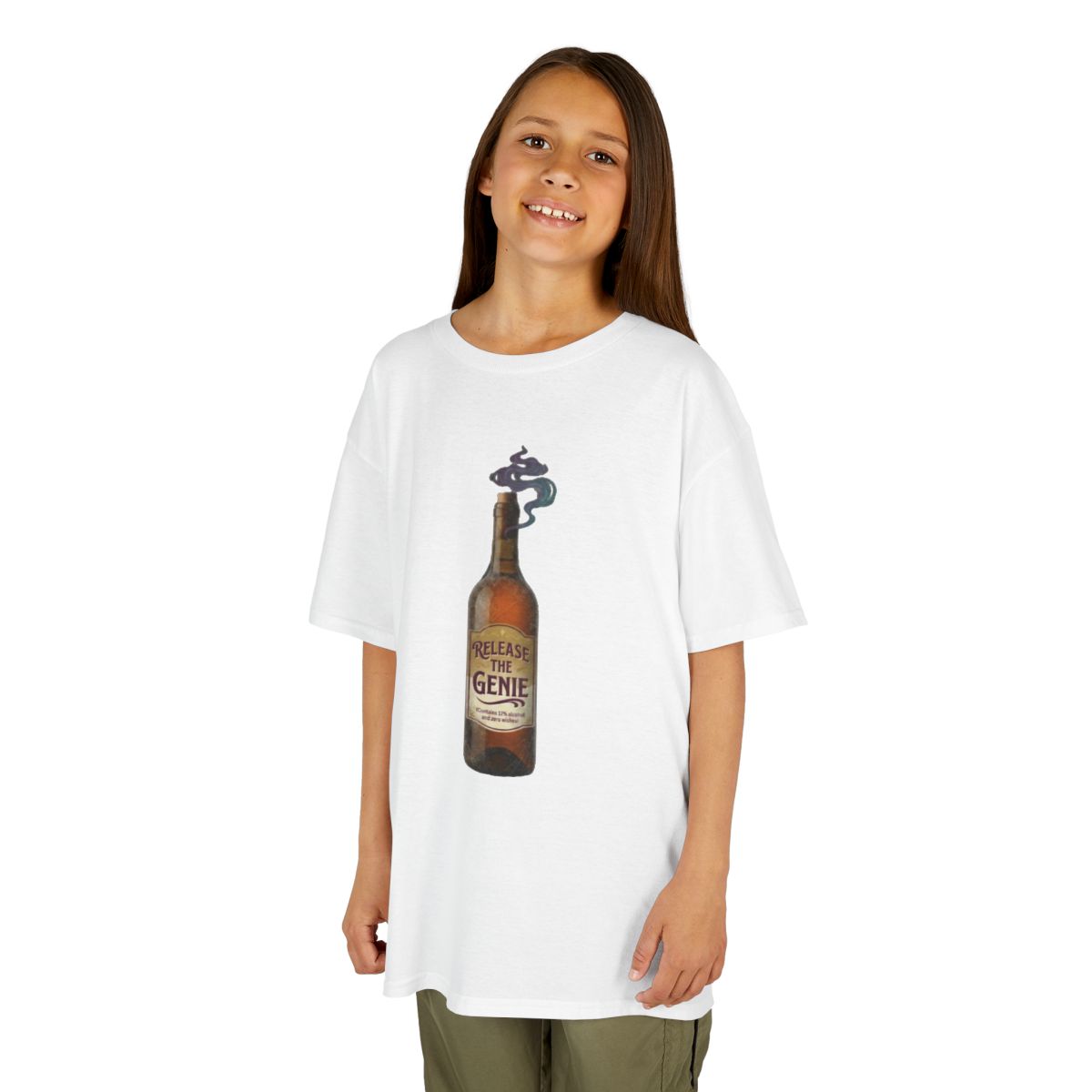 Color: White | Release the Genie Kids Tee