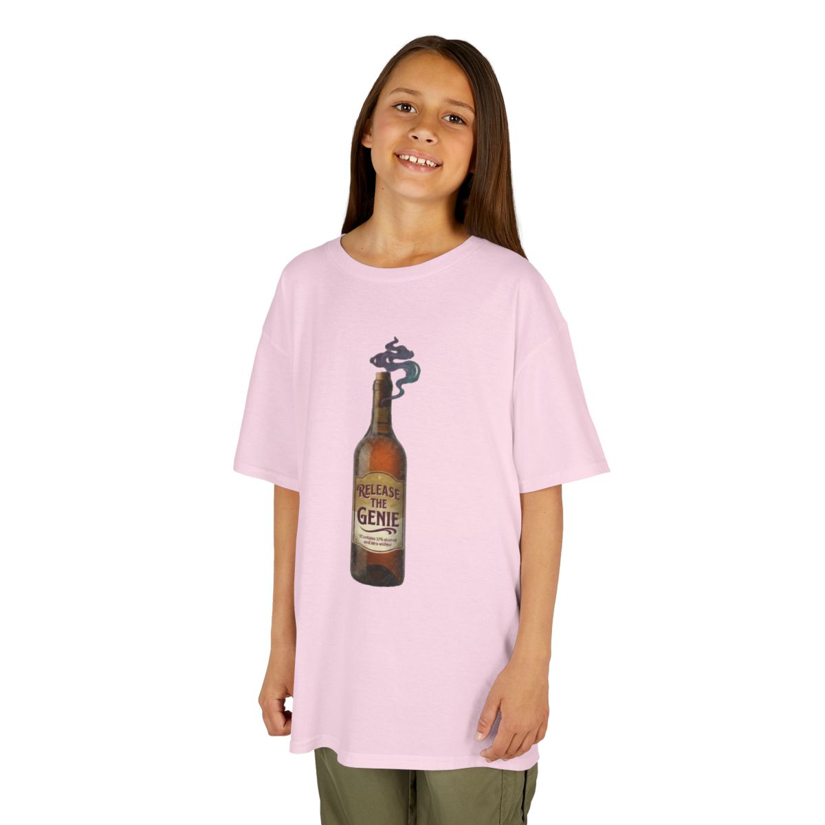 Color: Light Pink | Release the Genie Kids Tee