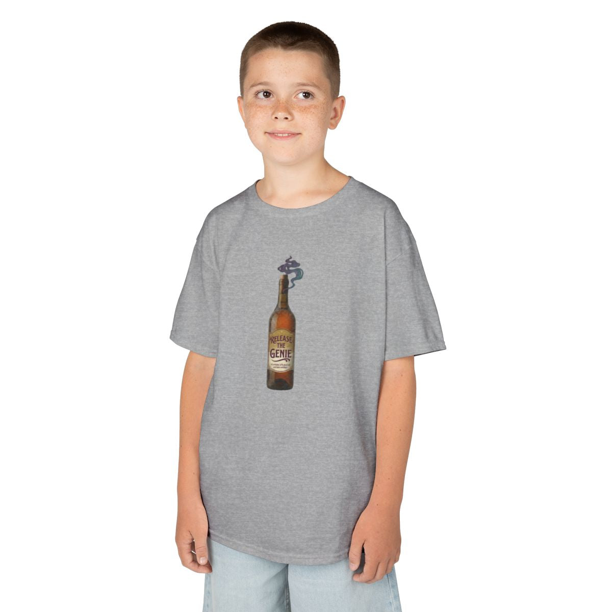 Color: Sport Grey | Release the Genie Kids Tee