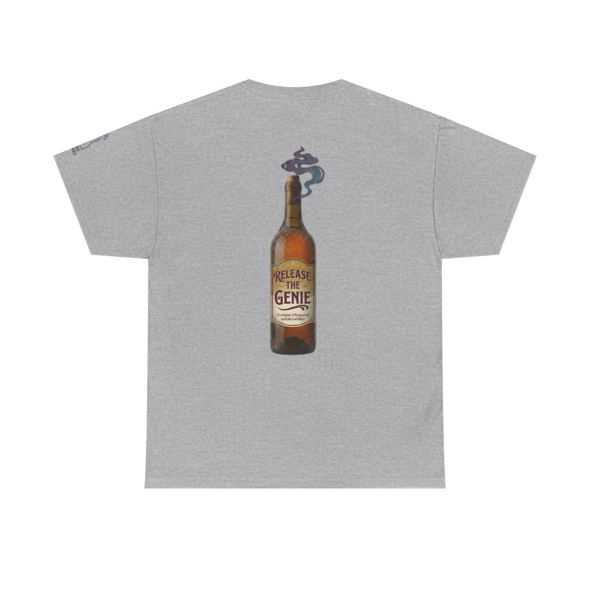 Color: Sport Grey | Release the Genie Premium Graphic Tee