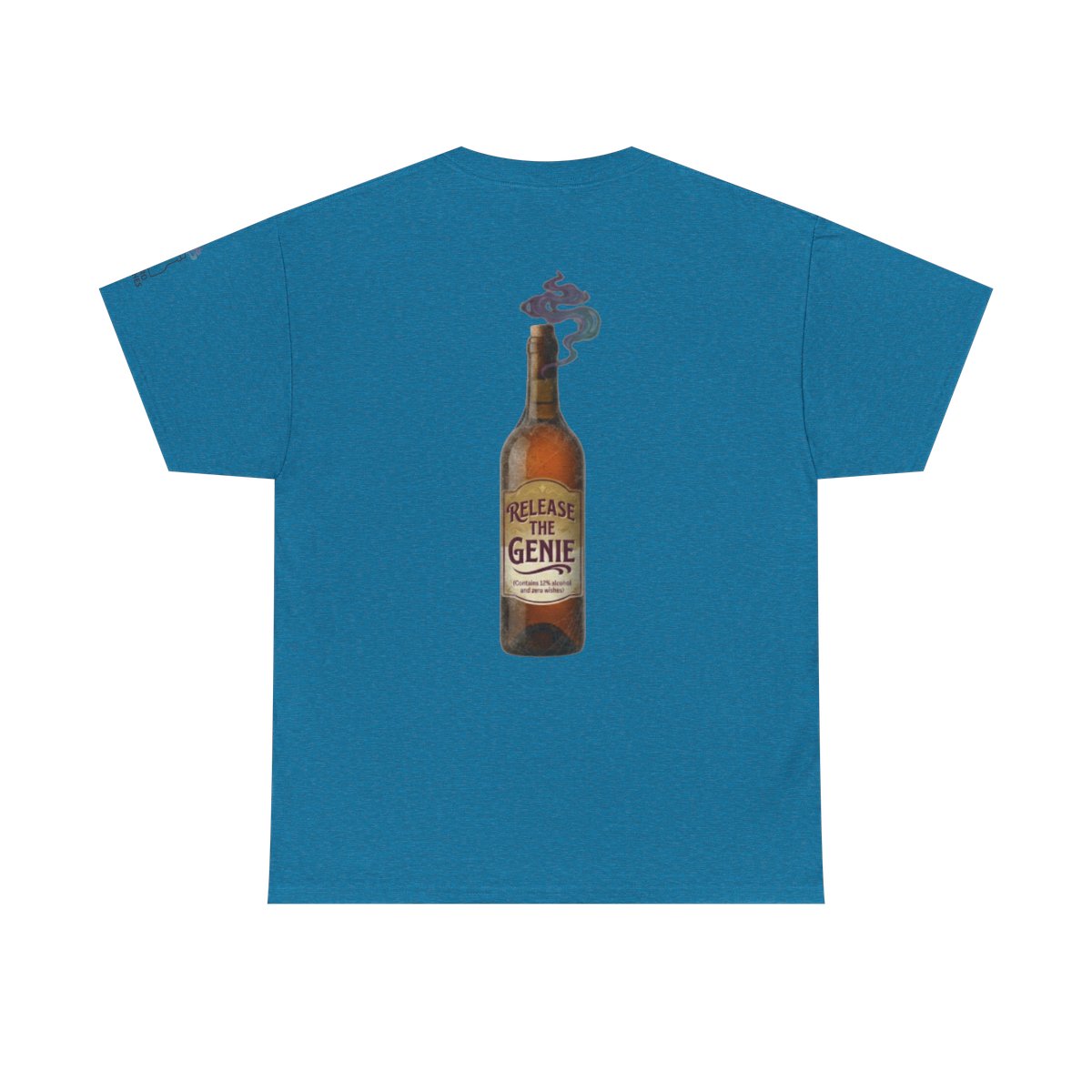 Color: Antique Sapphire | Release the Genie Premium Graphic Tee