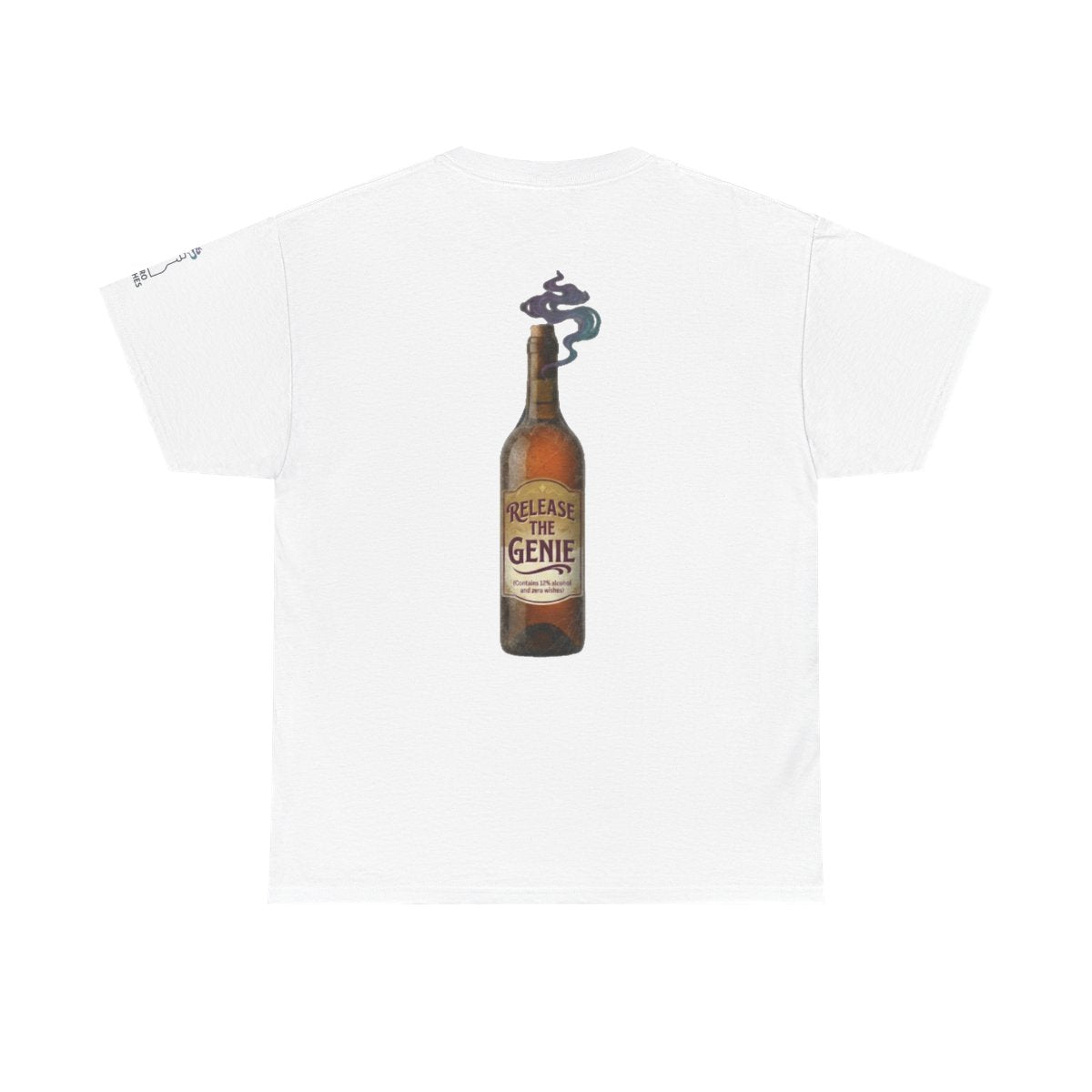 Color: White | Release the Genie Premium Graphic Tee