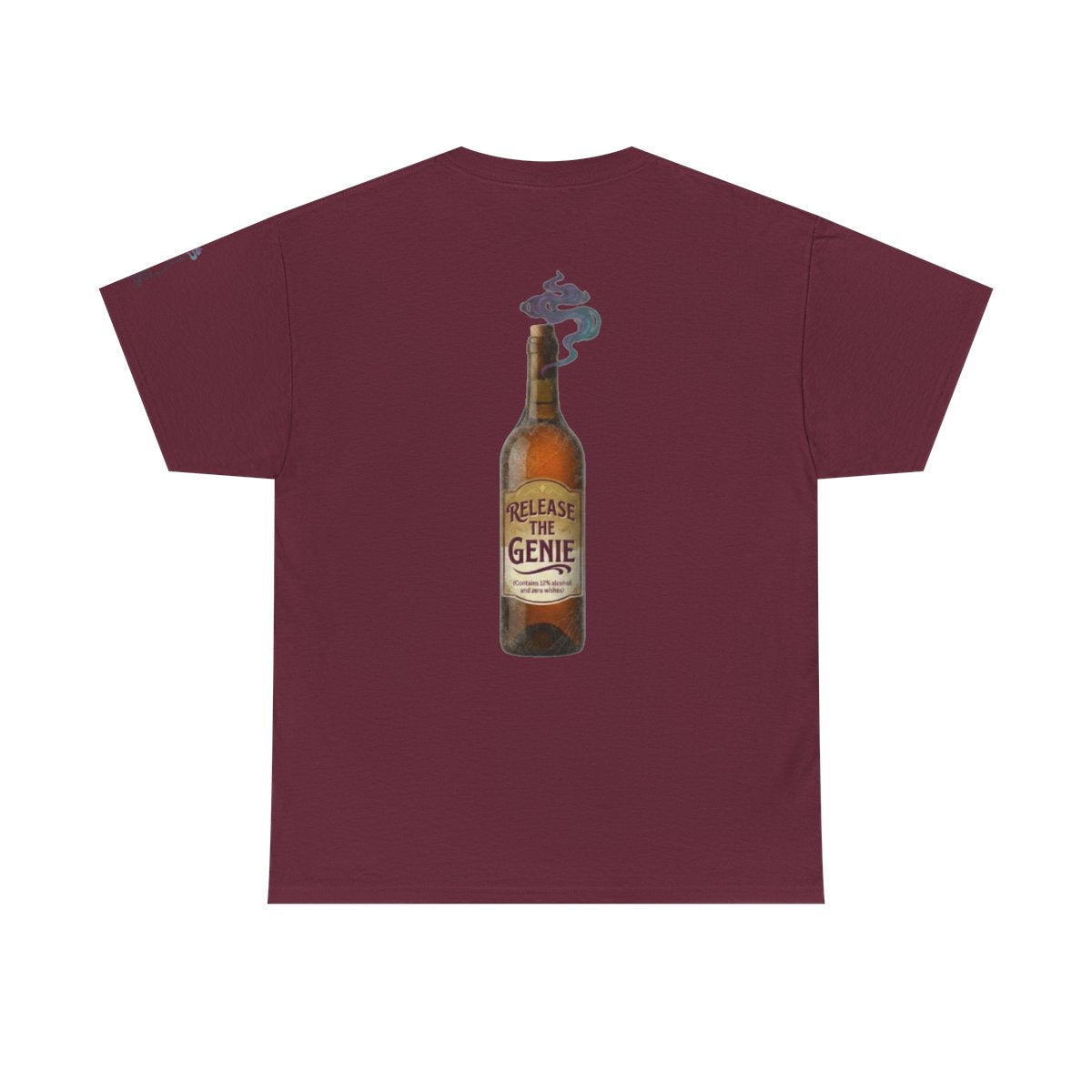 Color: Maroon | Release the Genie Premium Graphic Tee