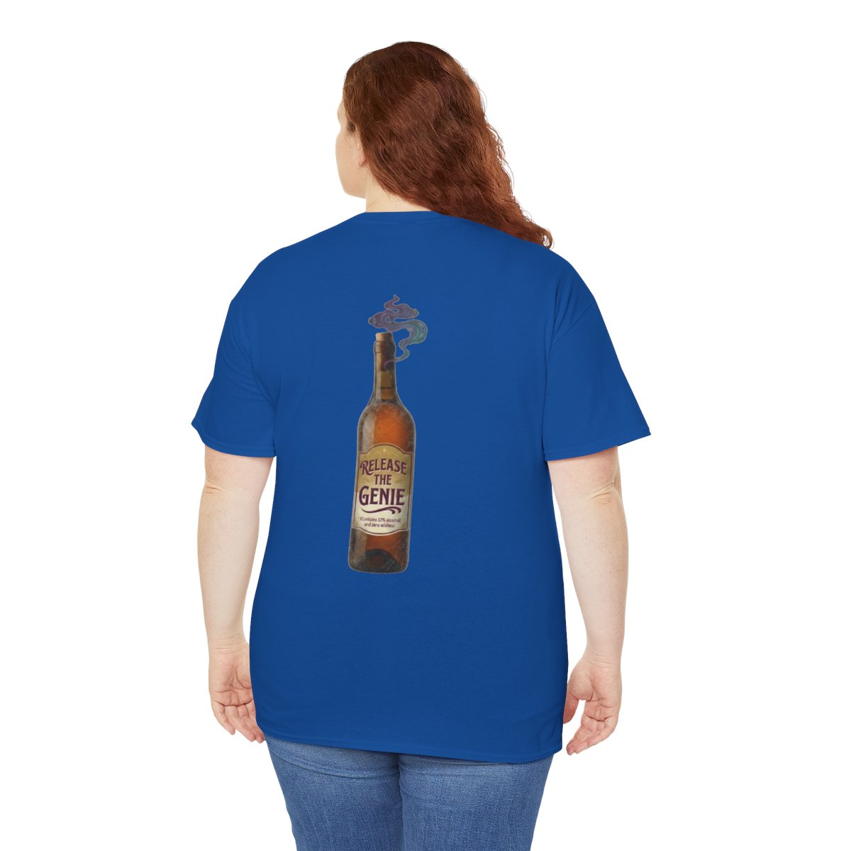Color: Royal | Release the Genie Premium Graphic Tee