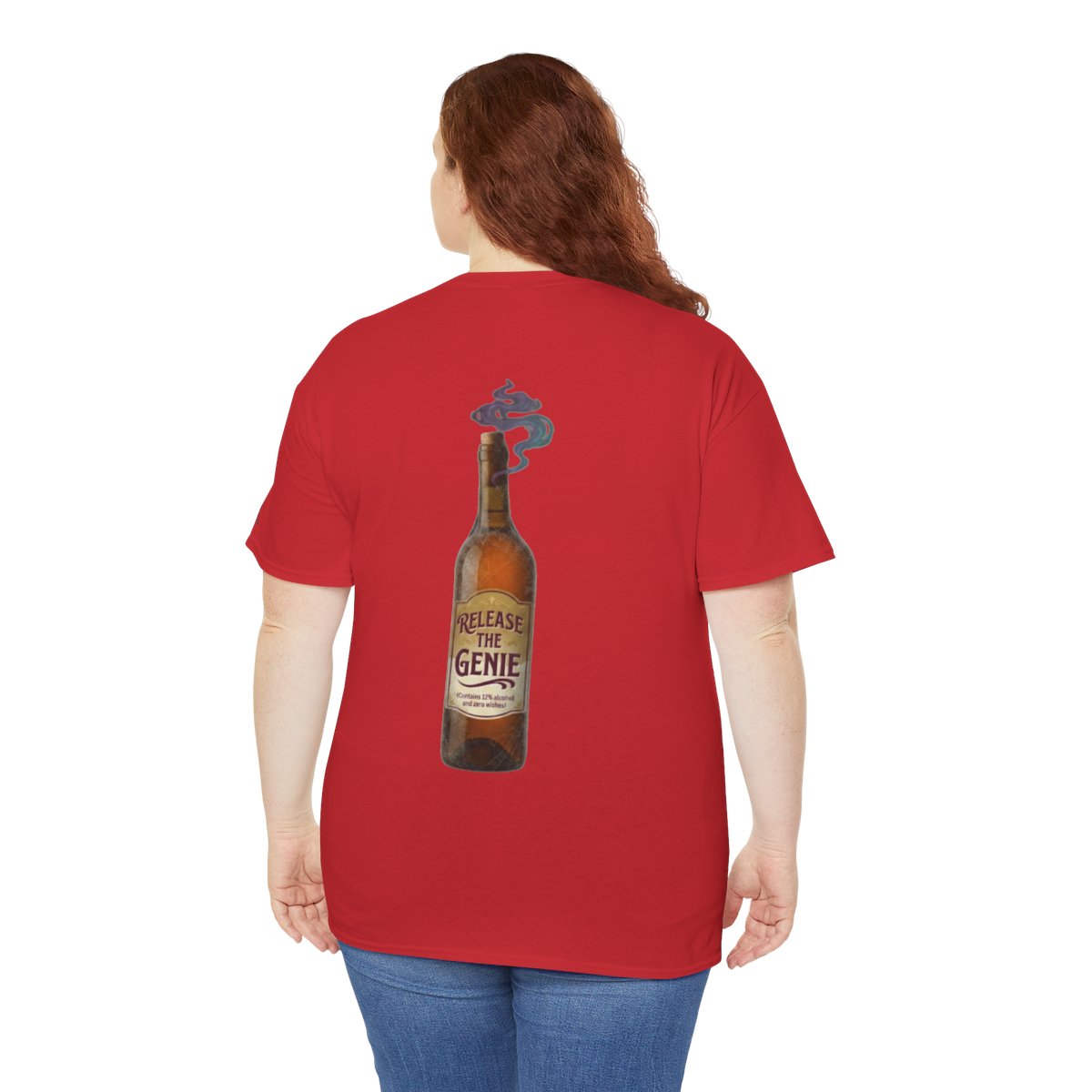 Color: Red | Release the Genie Premium Graphic Tee