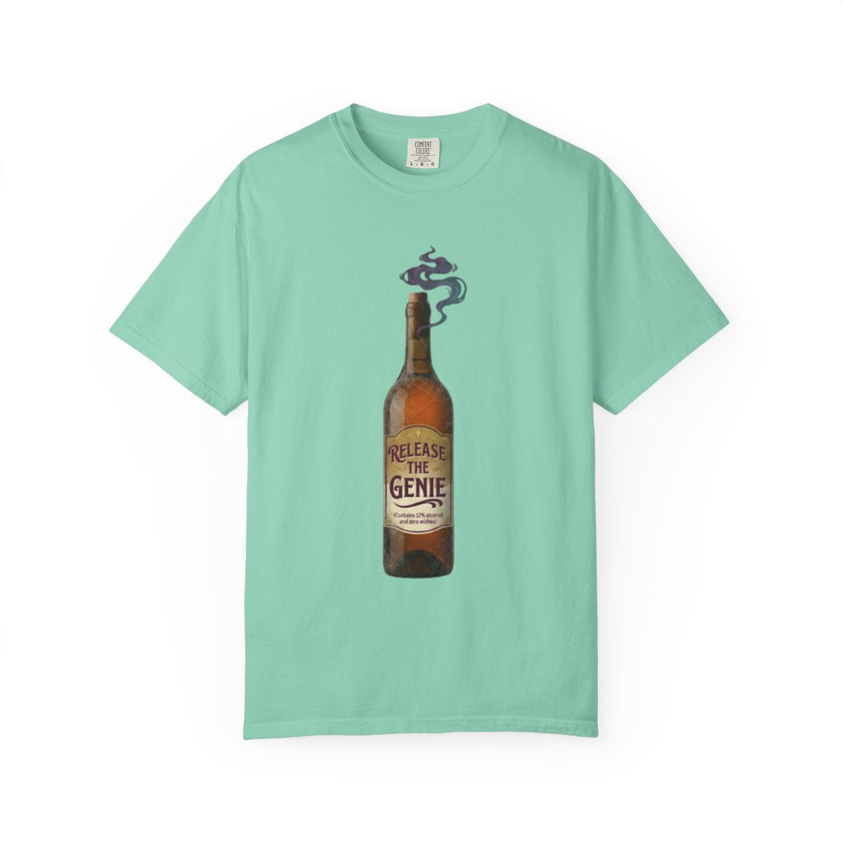 Color: Island Reef | Release the Genie Unisex Garment-Dyed Tee