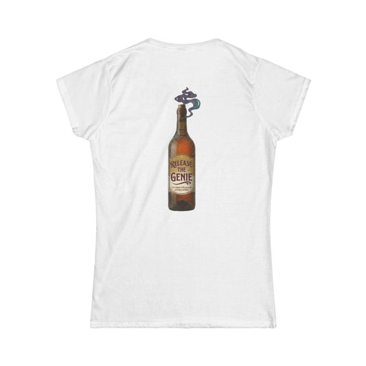Color: White | Release the Genie Women's Tee