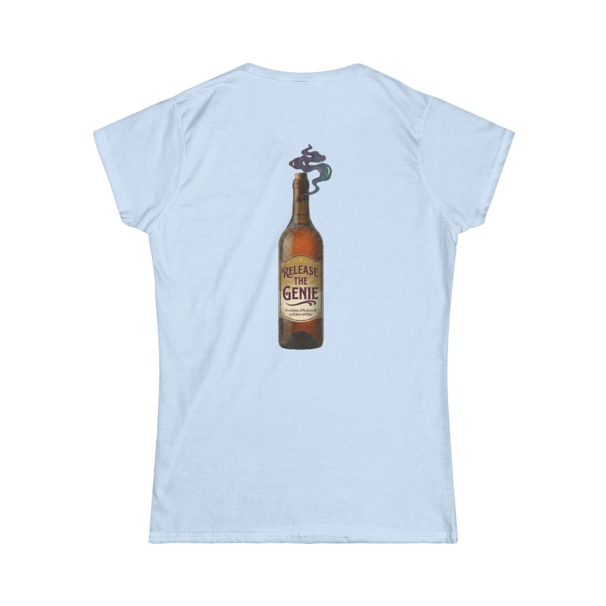 Color: Light Blue | Release the Genie Women's Tee