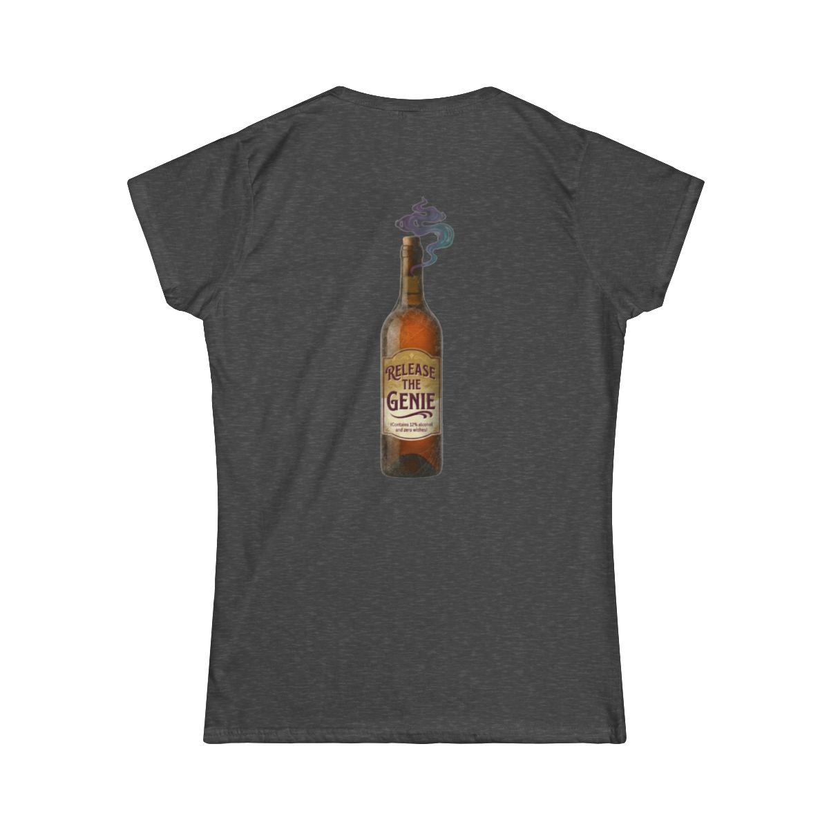 Color: Dark Heather | Release the Genie Women's Tee