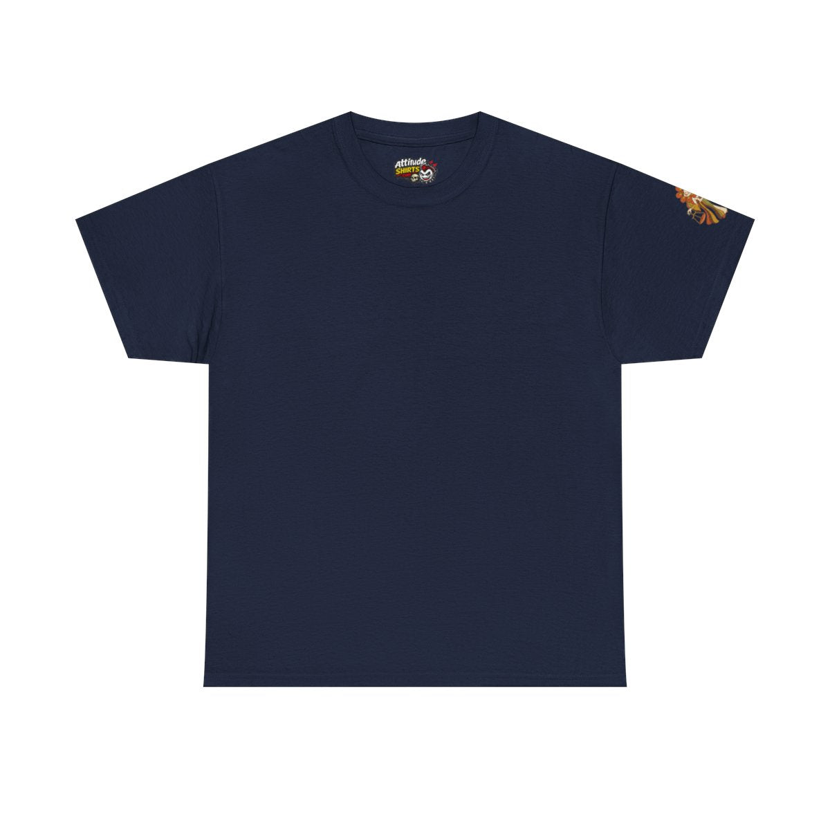Color: Navy | Retro Mascot Groovy Libra Premium Graphic Tee