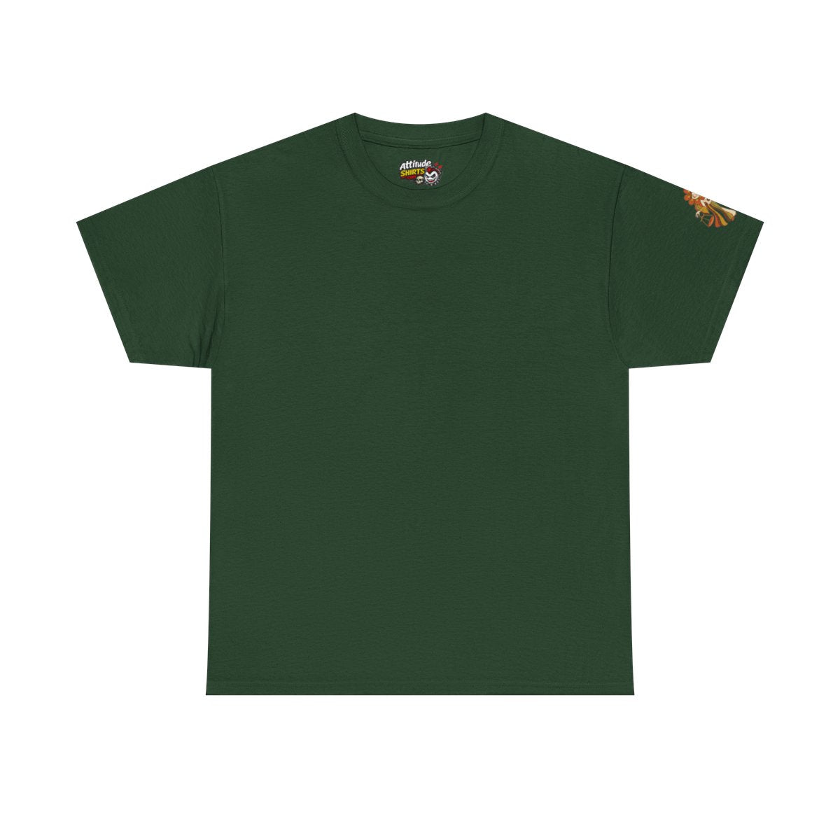 Color: Forest Green | Retro Mascot Groovy Libra Premium Graphic Tee