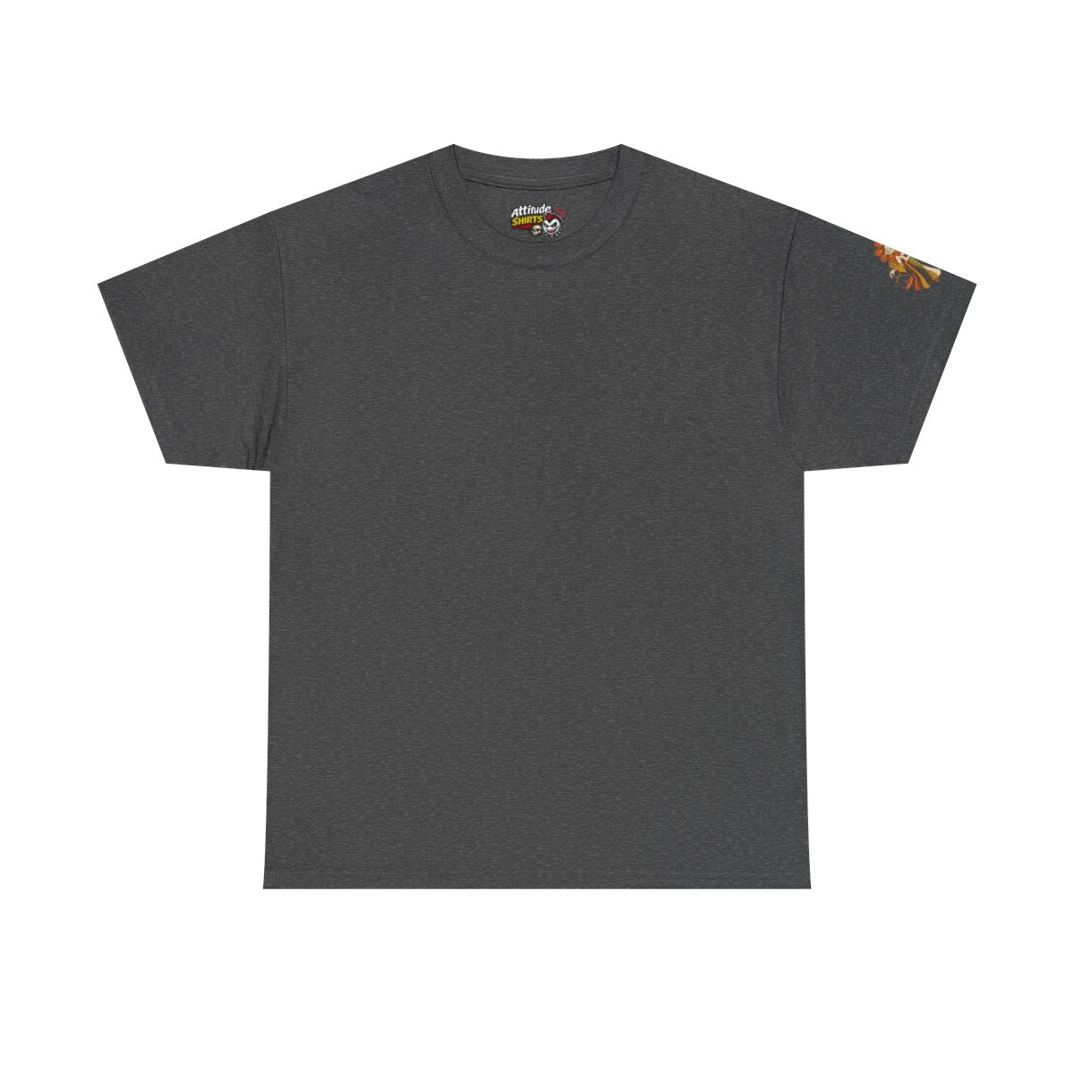 Color: Dark Heather | Retro Mascot Groovy Libra Premium Graphic Tee