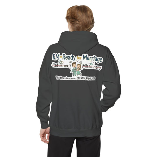 Color: Pepper | RM=Ready for Marriage Garment-Dyed Hoodie