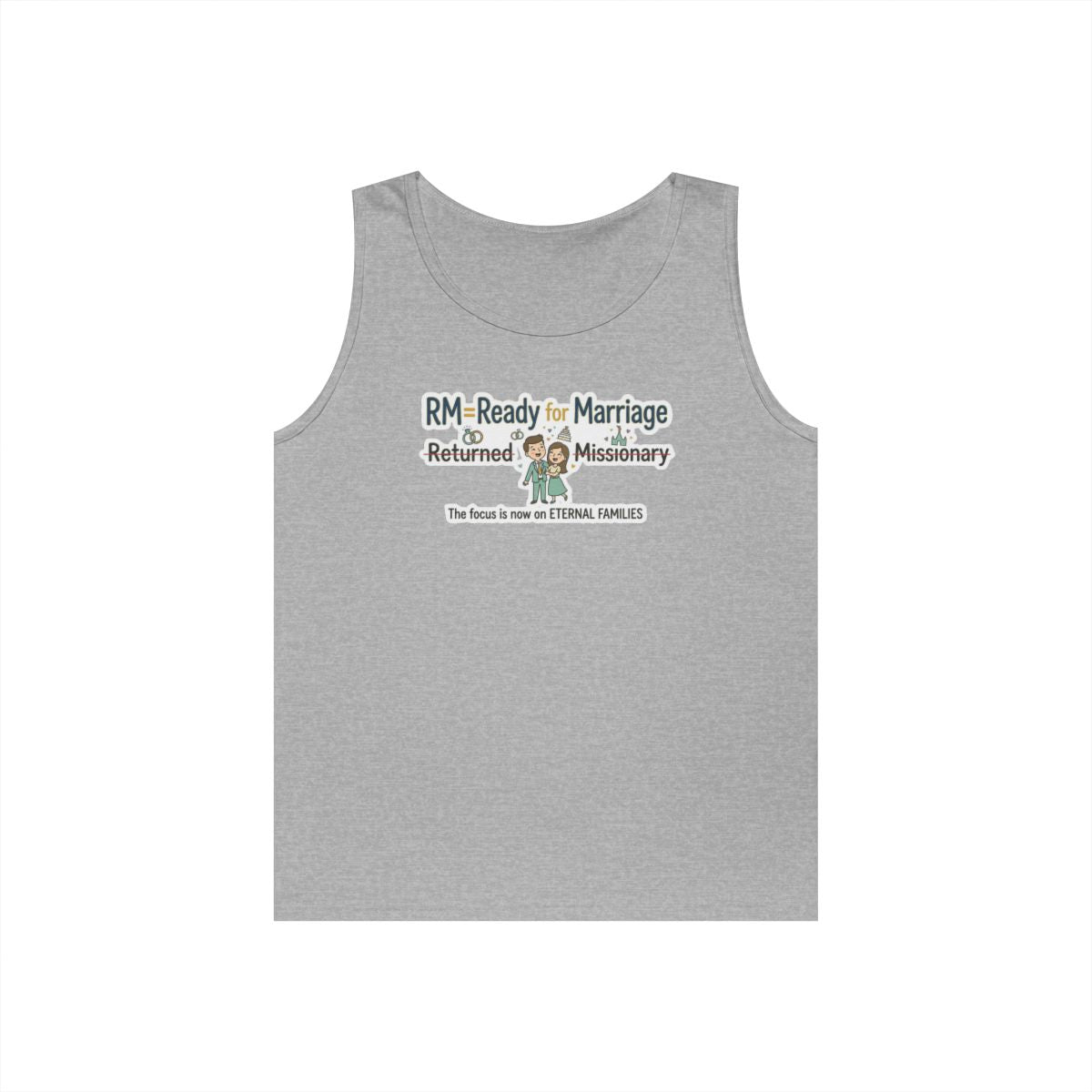 Color: Sport Grey | RM=Ready for Marriage Tank Top
