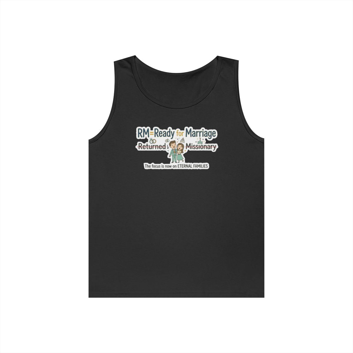 Color: Black | RM=Ready for Marriage Tank Top
