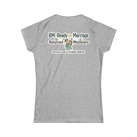 Color: Sport Grey | RM=Ready for Marriage Women's Tee