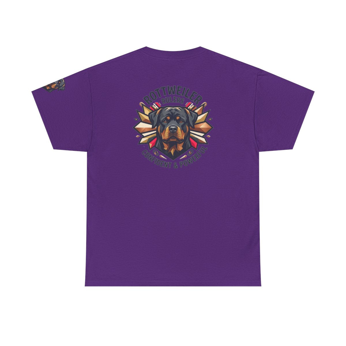 Color: Purple | Rottweiler Rulers Confident Powerful Premium Graphic Tee