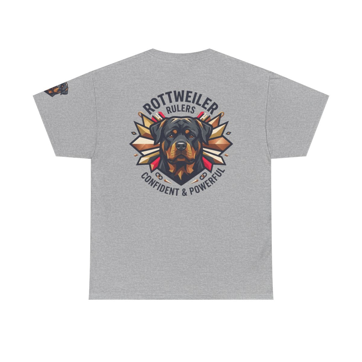 Color: Sport Grey | Rottweiler Rulers Confident Powerful Premium Graphic Tee