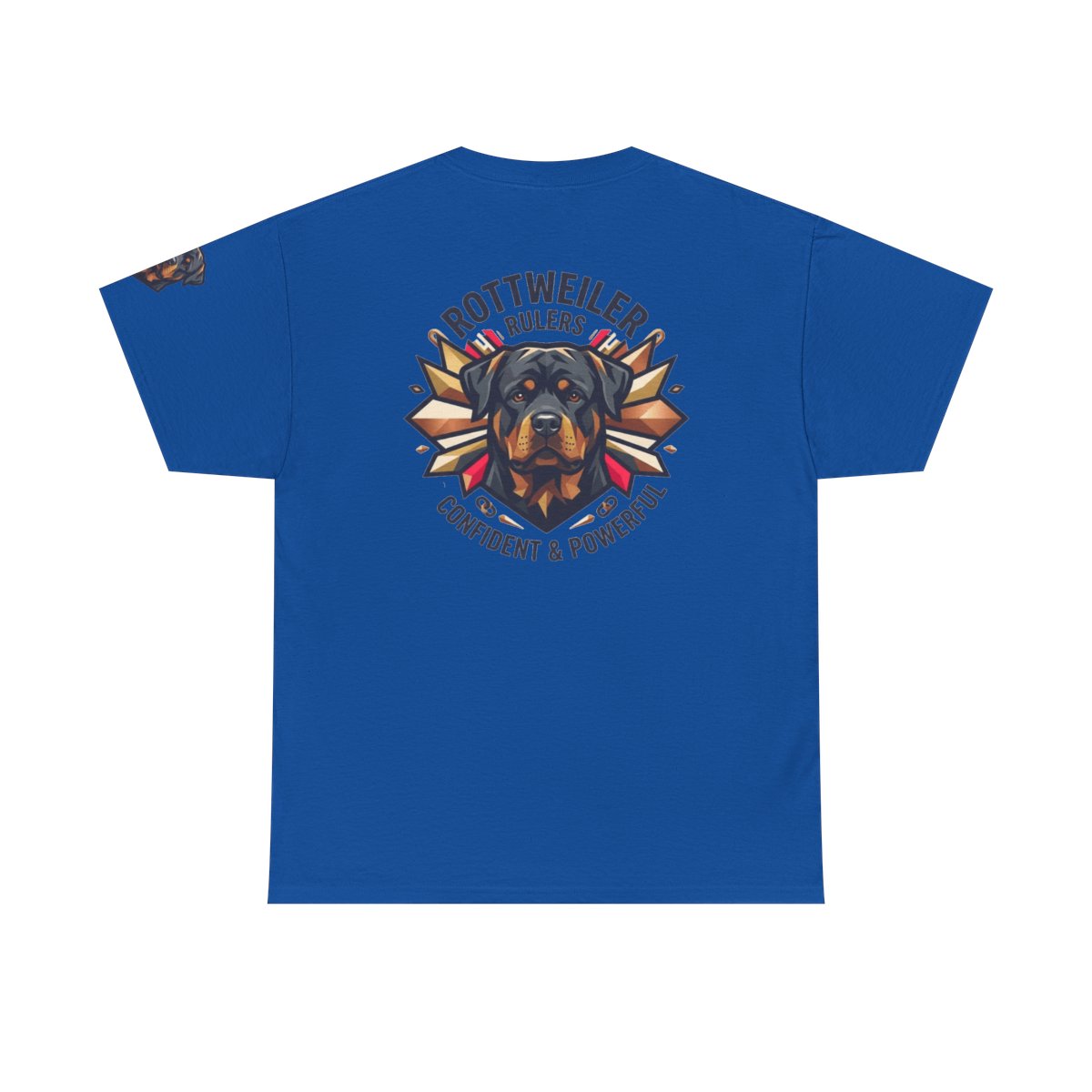 Color: Royal | Rottweiler Rulers Confident Powerful Premium Graphic Tee