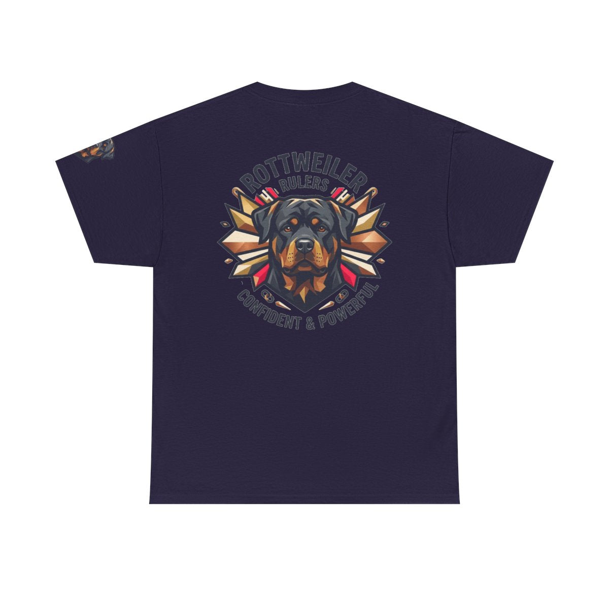 Color: Blackberry | Rottweiler Rulers Confident Powerful Premium Graphic Tee