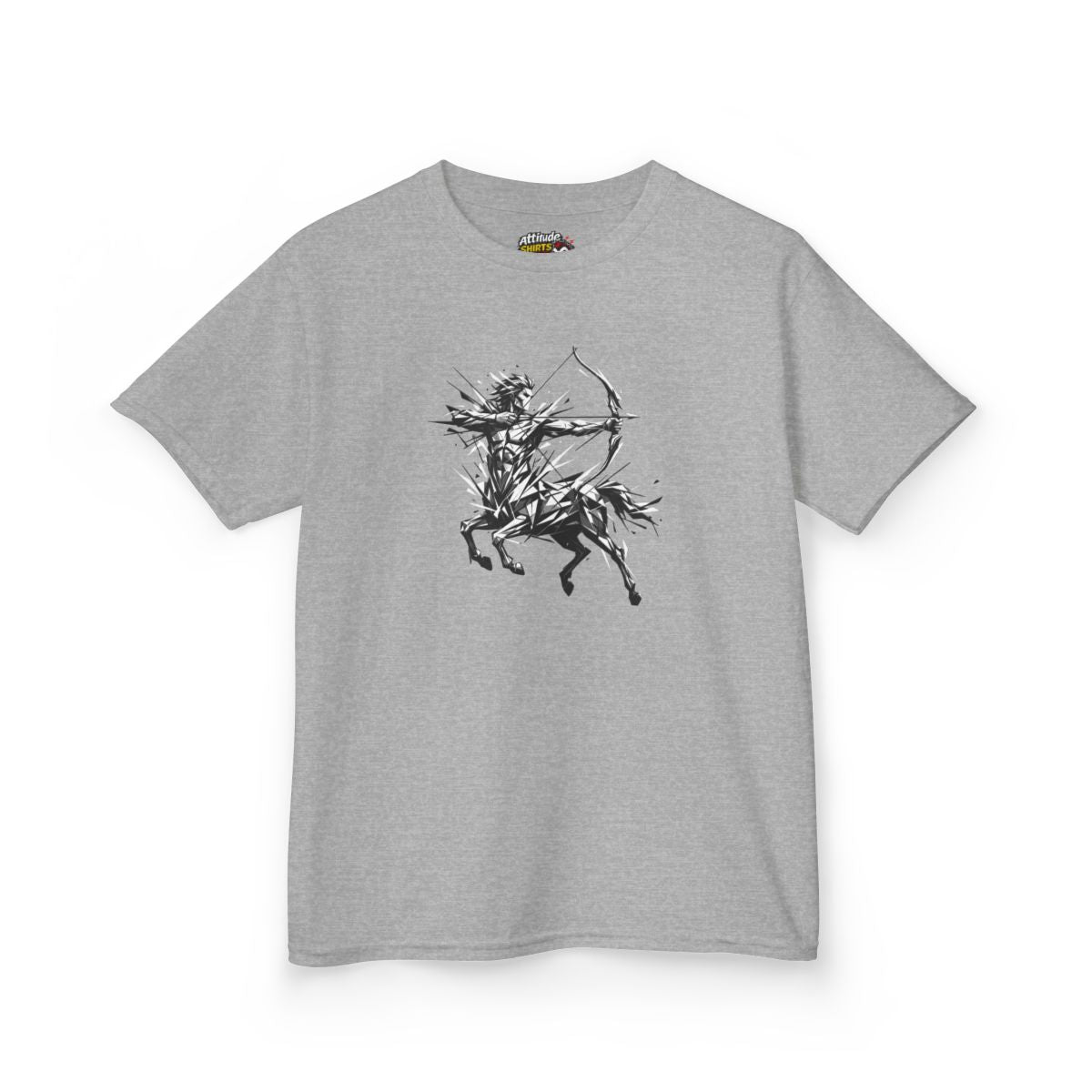 Color: Sport Grey | Sagittarius The Archer Centaur Kids Tee